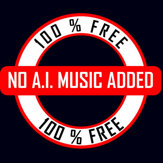NO AI MUSIC - NO AI ADDED LOGO